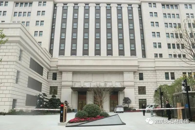 江西航信大厦,中航信托总部大楼,鲁班奖工程,龙美达石材双包案例